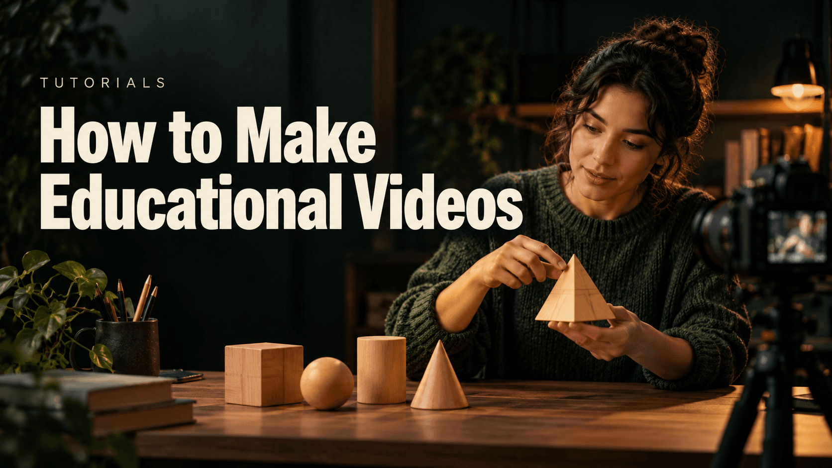 How to make educational videos cover