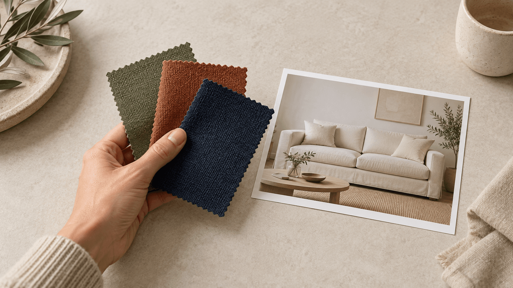 Choosing a target color beside a reference photo