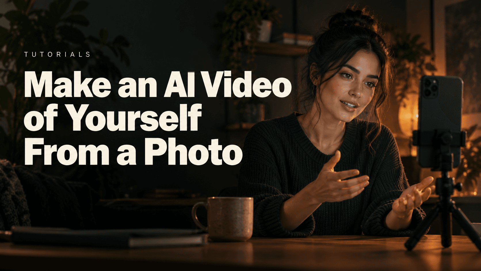 How to make an AI video of yourself cover