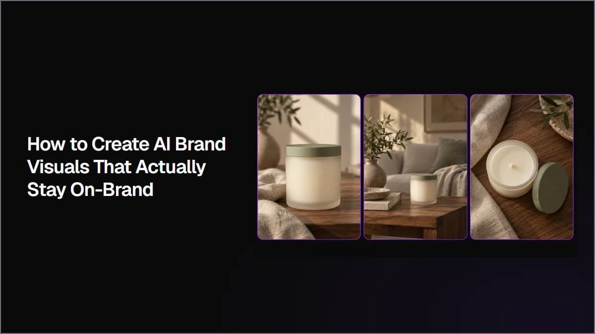 How to Create AI Brand Visuals That Actually Stay On-Brand
