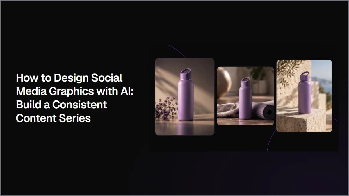 How to Design Social Media Graphics with AI: Build a Consistent Content Series