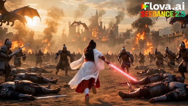 Fantasy Battle Golden Hour — video poster