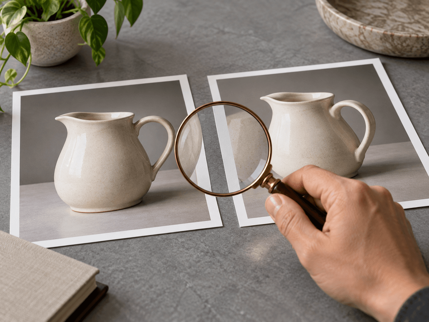 Reviewing product outlines across separate frame candidates