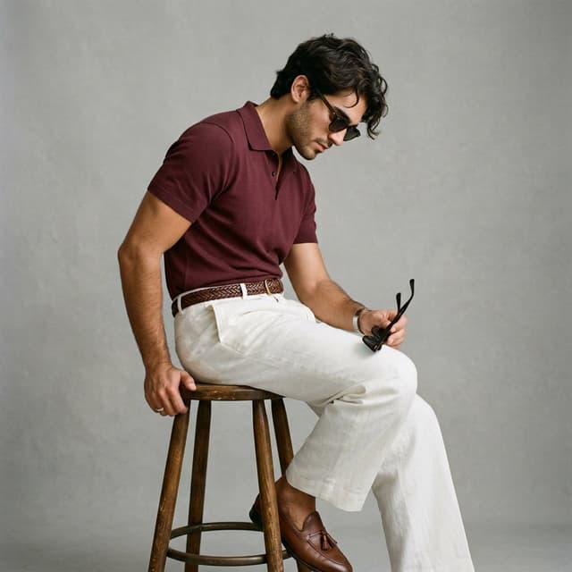 E-commerce Main Image - Editorial Fashion Portrait of a Young Man — output
