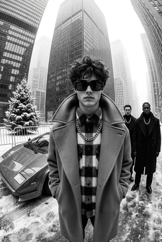 High-Contrast Black and White Street Fashion Editorial — output