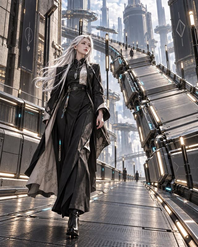 Game Asset - Gravity Lane Futuristic Fashion Walk — output