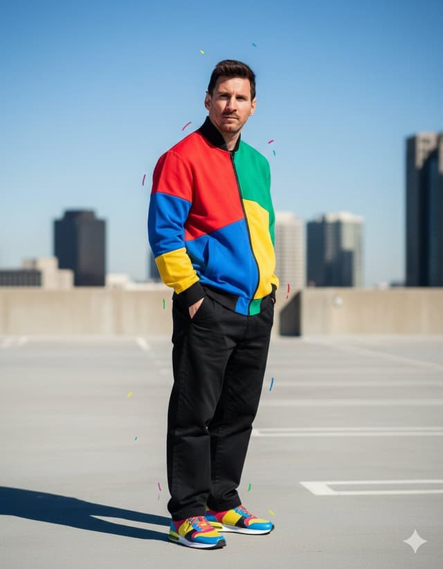 Messi in Gen Z Fashion Portrait — output