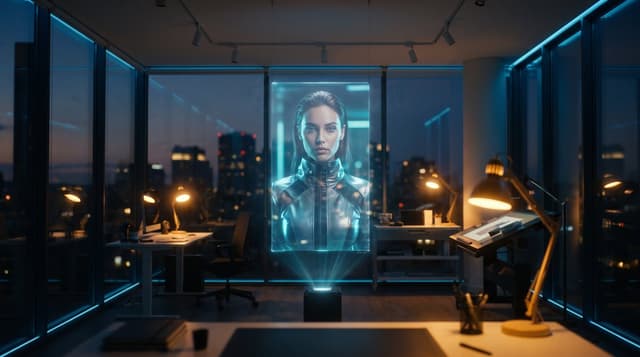 Game Asset - Holographic Canvas Glass Studio — output
