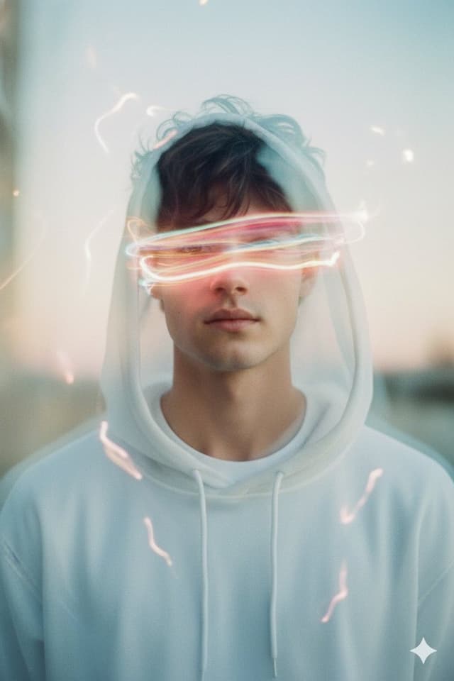 Long Exposure Light Trace Art Photography Portrait — output