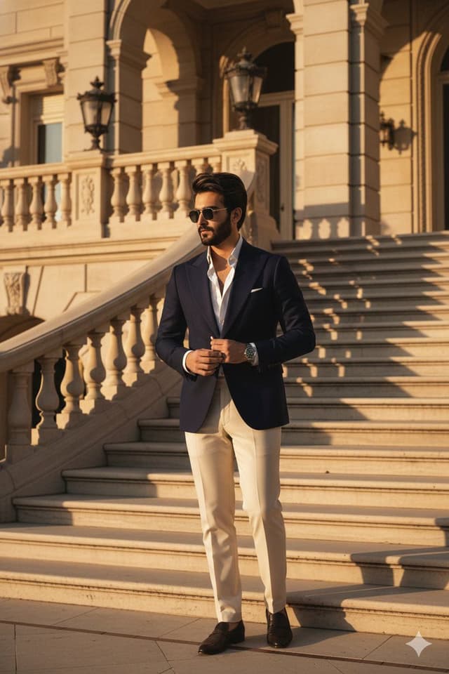 Luxury Golden Hour Architectural Portrait — output