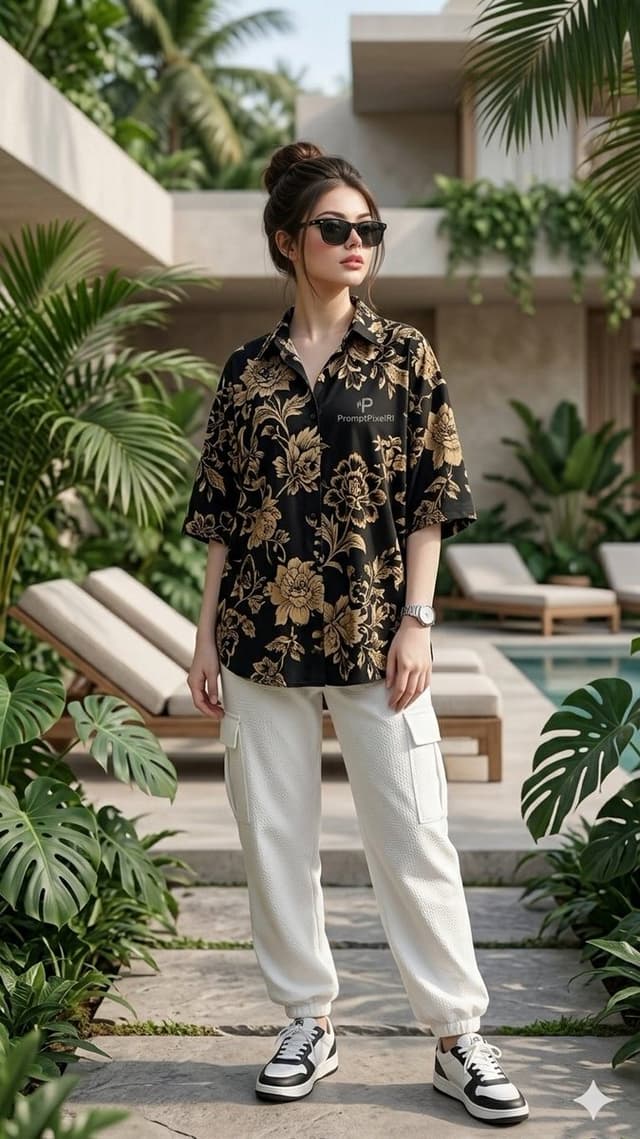 Product Marketing - Luxury Resort Fashion Portrait — output