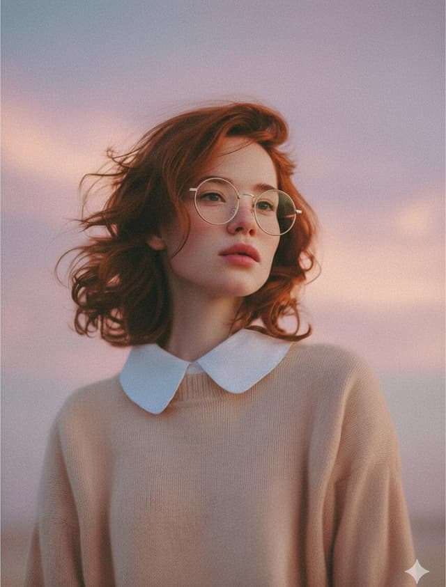Photorealistic Portrait Prompt (Young Woman) — output