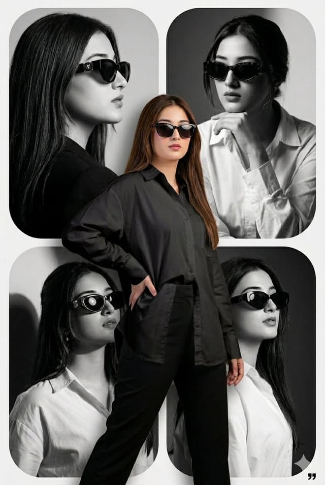 Product Marketing - Modern Editorial Fashion Collage Poster — output