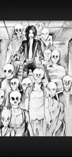 Stealthy Descent Past Skeleton Men — cover