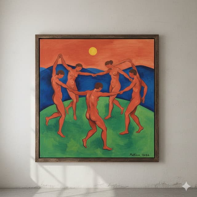 Matisse's Dance Style Image Generation — output