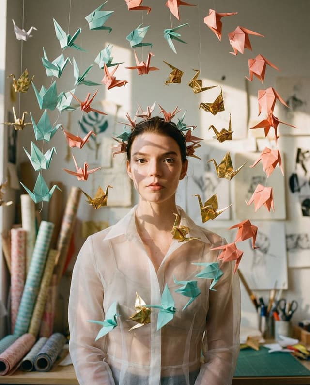 Social Media Post - Paper Symphony Editorial Fashion Shoot — output