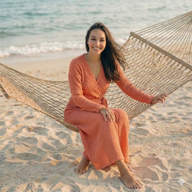 Social Media Post - Hyper-Realistic Cinematic Beach Portrait Prompt — output