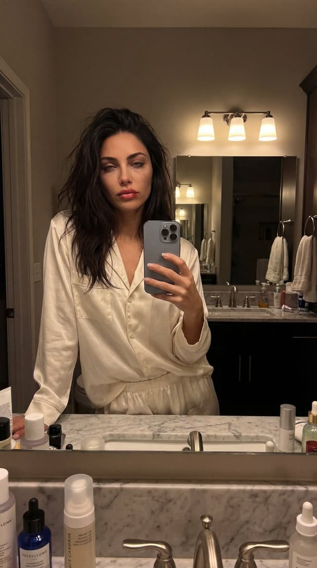 Profile / Avatar - Intimate Bathroom Mirror Selfie — output