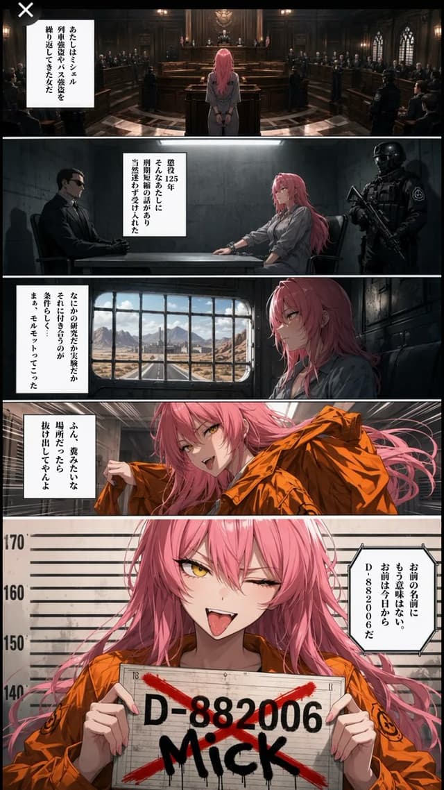 Comic / Storyboard - SCP Detainee Manga Introduction — output