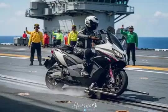Epic Michael Bay style aircraft carrier launch — cover