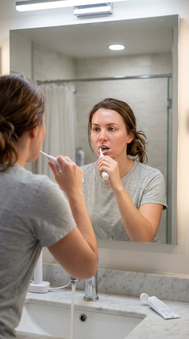 Profile / Avatar - Hyper-Photorealistic Bathroom Mirror Scene — output
