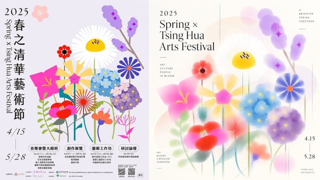 Infographic / Edu Visual - Tsing Hua Arts Festival Poster Design — output