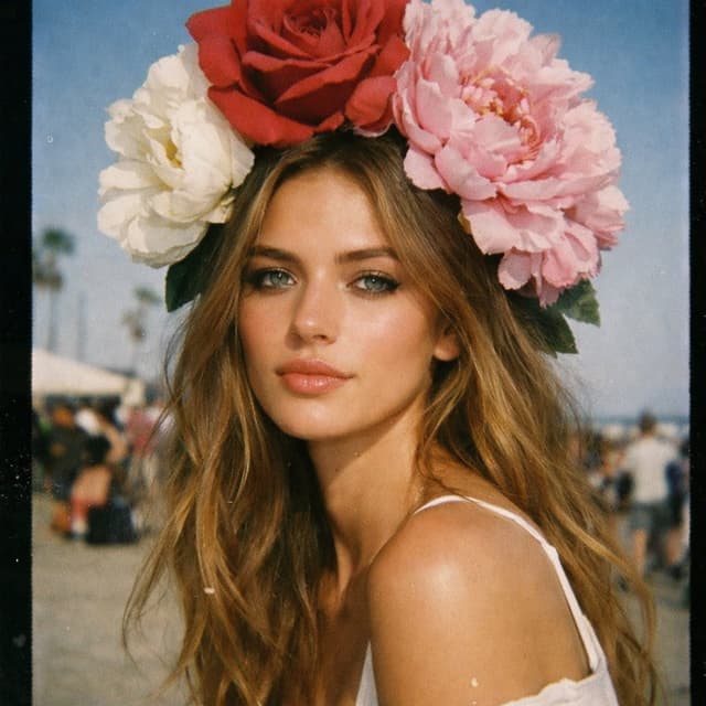 Product Marketing - Disposable Photography Style Fashion Model Portrait — output