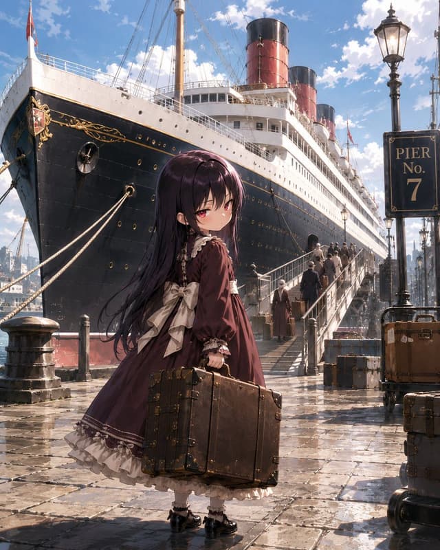 Comic / Storyboard - Runaway Girl at Pier 7 — output