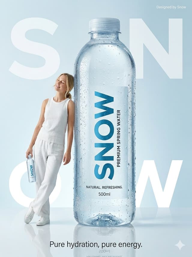 E-commerce Main Image - Minimalist Water Commercial Photography — output