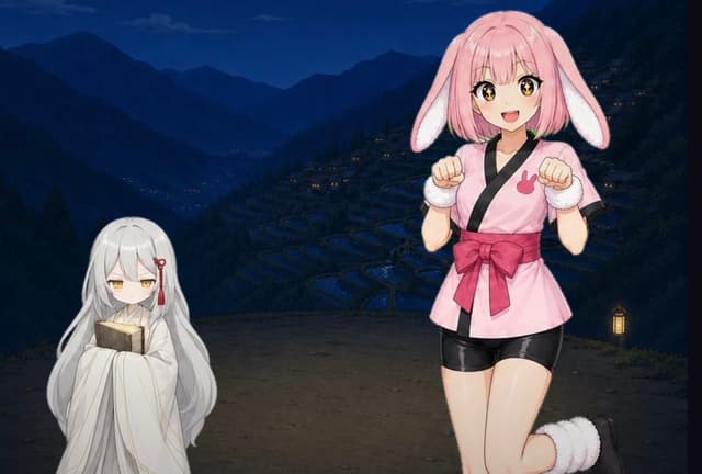 Comic / Storyboard - Anime Game Scene Character Expansion — output