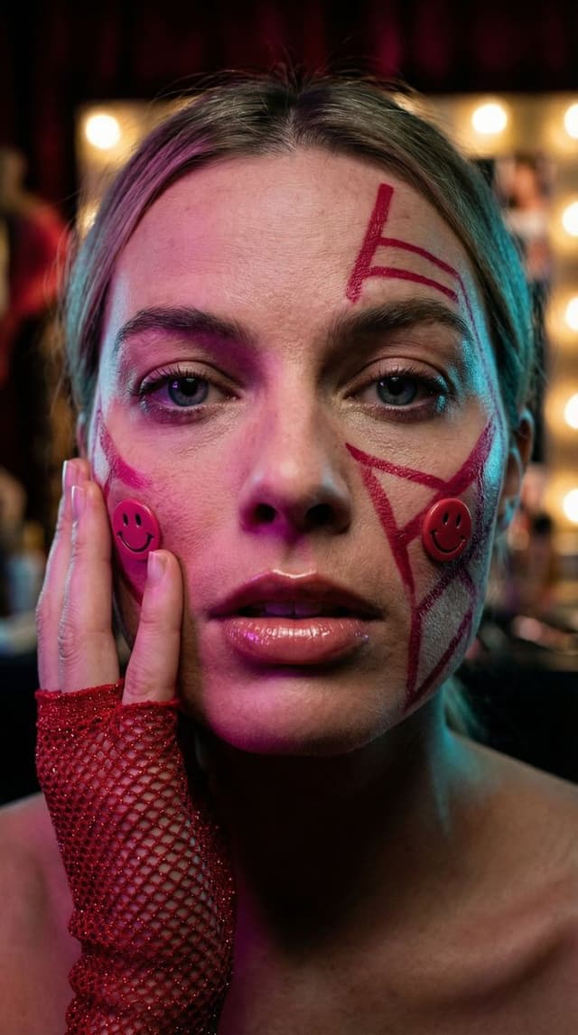 Cyberpunk Geisha Macro Portrait — output