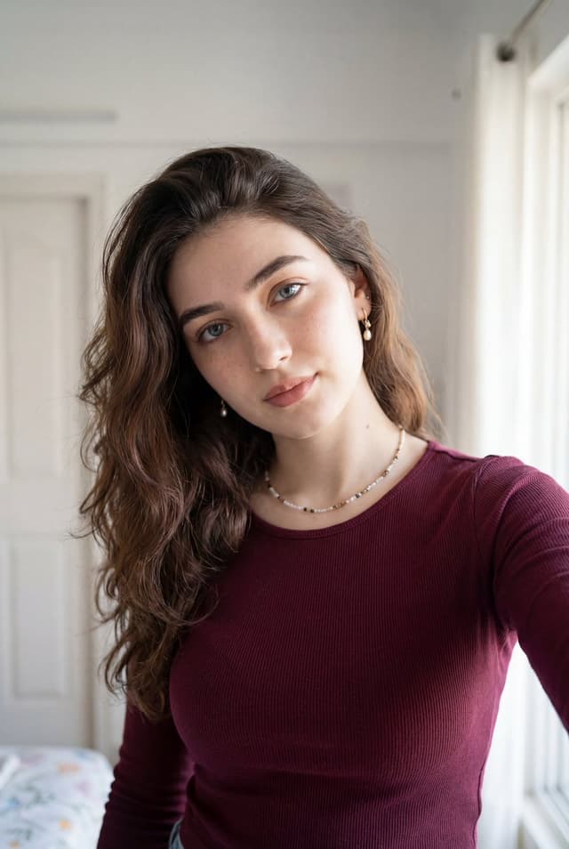 Profile / Avatar - Ultra-Realistic Indoor Selfie Portrait — output