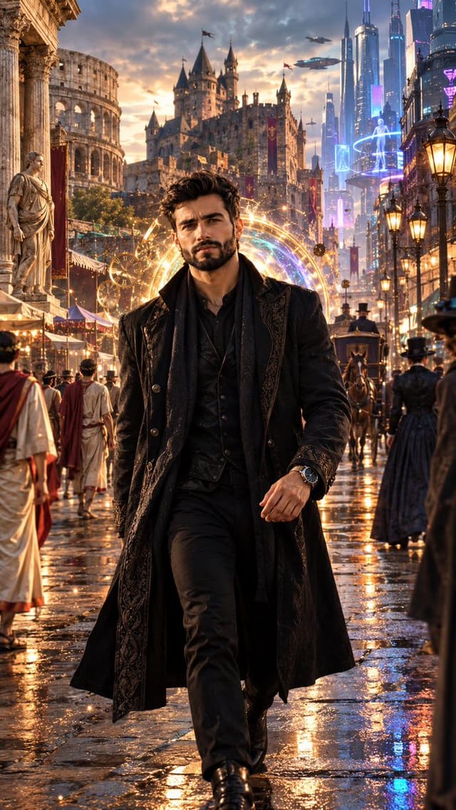 Social Media Post - Cinematic Time-Travel City Portrait — output