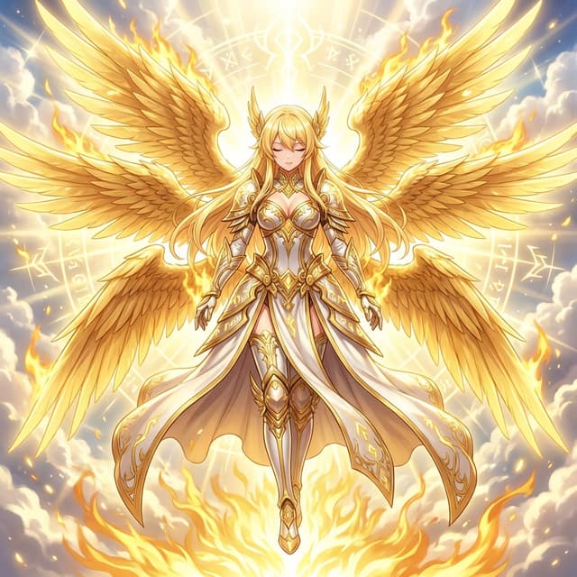 Transforming into a Seraphim (Cherub) — output