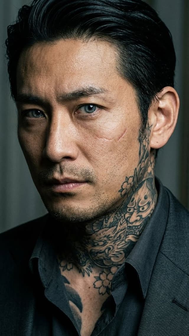 YouTube Thumbnail - Yakuza Portrait with Irezumi Tattoos — output