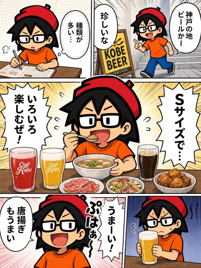 Comic / Storyboard - Kobe Craft Beer Manga Comic — output