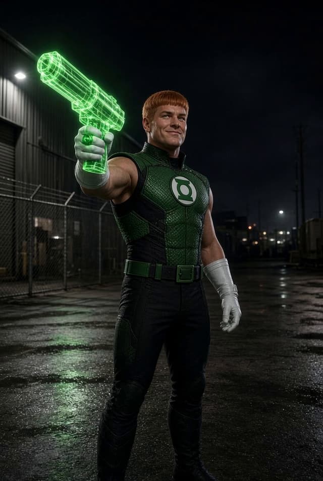 Guy Gardner Superhero Video