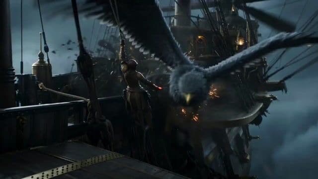 Steampunk Sky Battle Video Prompt — cover