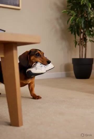 Mischievous Dachshund Video — cover