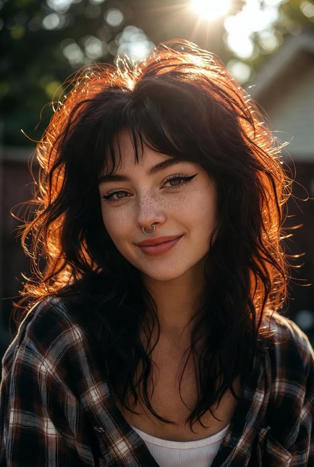 Social Media Post - Photorealistic Portrait with Golden Hour Backlighting (Duplicate) — output