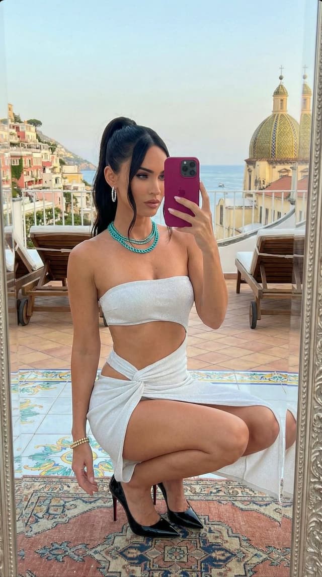 Profile / Avatar - Ultra-Photorealistic Mirror Selfie in Italy Prompt — output