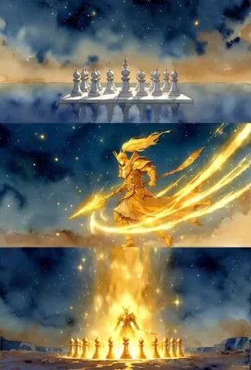Shogi Gold General Charging Animation — cover