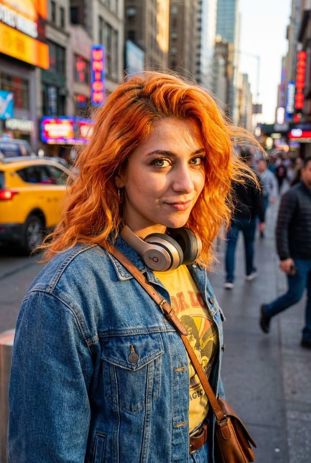 Consistent Character Street Photography Prompt — output