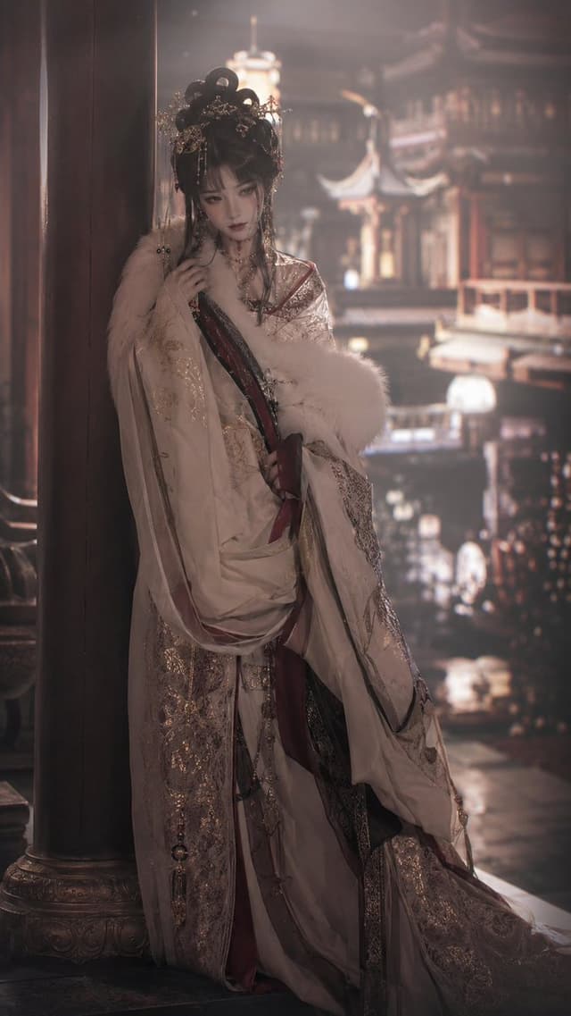 Game Asset - Cinematic Hanfu Noblewoman Portrait — output