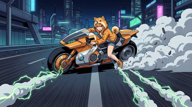 Game Asset - AKIRA 'Slide Brake Scene' Recreation Prompt — output