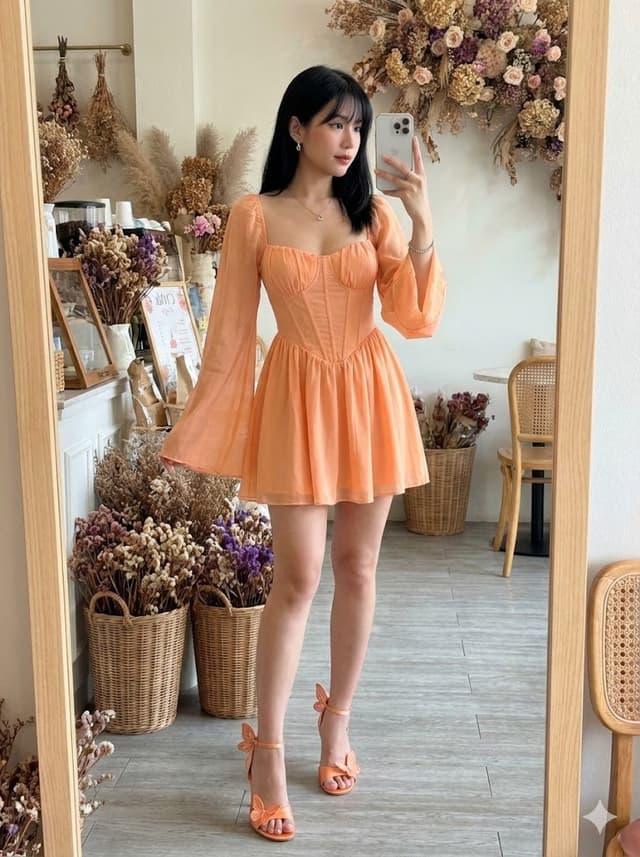 Profile / Avatar - Fairy-Core Mirror Selfie with Identity Lock Prompt — output