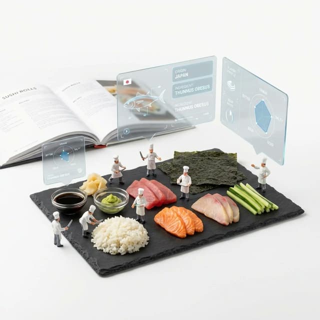 Infographic / Edu Visual - Deconstructed Ingredients Visualization — output