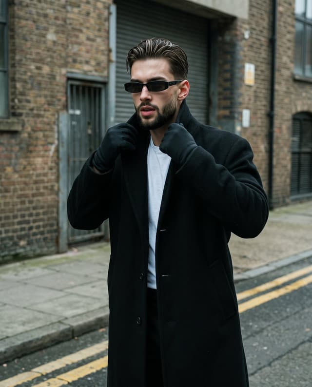Product Marketing - 90s Streetwear Editorial Portrait — output