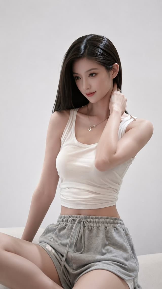 Profile / Avatar - Minimalist Fashion Studio Portrait — output