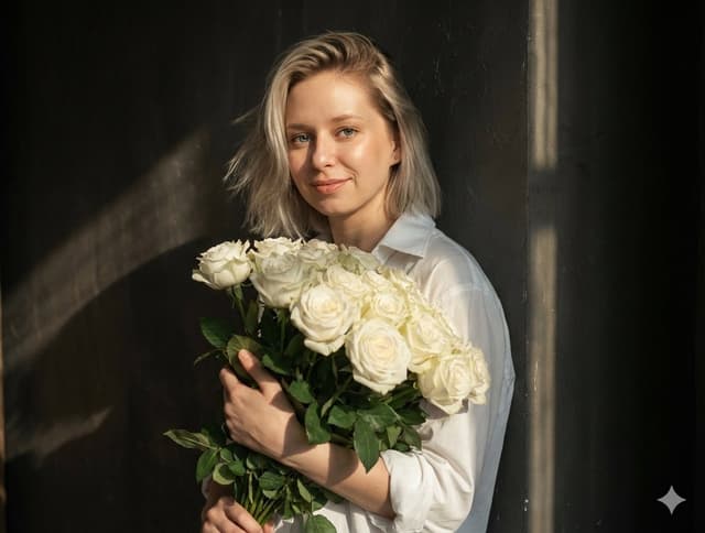 Cinematic Portrait with High-Contrast Window Light — output